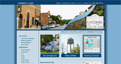 Desktop Screenshot of lanesboro-mn.gov